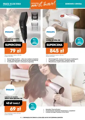 Max Elektro - gazetka promocyjna Gazetka od piątku 06.06 do piątku 20.06 - strona 5 Max Elektro - gazetka promocyjna Gazetka od piątku 06.06 do piątku 20.06 - strona 5