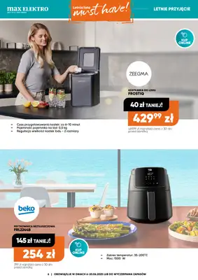 Max Elektro - gazetka promocyjna Gazetka od piątku 06.06 do piątku 20.06 - strona 6 Max Elektro - gazetka promocyjna Gazetka od piątku 06.06 do piątku 20.06 - strona 6