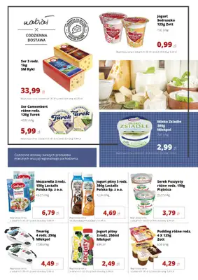 Torimpex Toruńska Sieć Sklepów Spożywczych - gazetka promocyjna Gazetka od poniedziałku 09.06 do soboty 21.06 - strona 2 Torimpex Toruńska Sieć Sklepów Spożywczych - gazetka promocyjna Gazetka od poniedziałku 09.06 do soboty 21.06 - strona 2