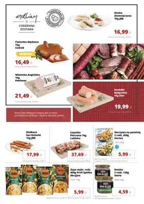 Torimpex Toruńska Sieć Sklepów Spożywczych - gazetka promocyjna Gazetka od poniedziałku 09.06 do soboty 21.06 - strona 5 Torimpex Toruńska Sieć Sklepów Spożywczych - gazetka promocyjna Gazetka od poniedziałku 09.06 do soboty 21.06 - strona 5