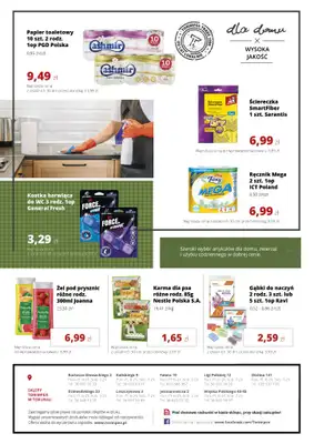 Torimpex Toruńska Sieć Sklepów Spożywczych - gazetka promocyjna Gazetka od poniedziałku 09.06 do soboty 21.06 - strona 8 Torimpex Toruńska Sieć Sklepów Spożywczych - gazetka promocyjna Gazetka od poniedziałku 09.06 do soboty 21.06 - strona 8