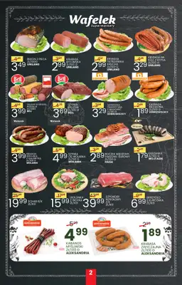 Wafelek - gazetka promocyjna Gazetka od poniedziałku 09.06 do soboty 21.06 - strona 2