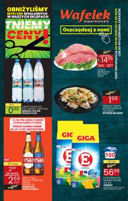 Wafelek - gazetka promocyjna Gazetka od poniedziałku 09.06 do soboty 21.06