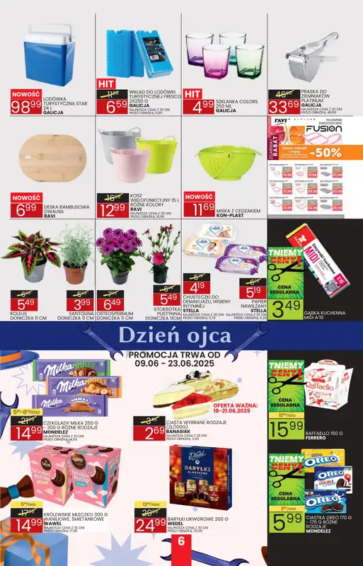 Wafelek - gazetka promocyjna Gazetka od poniedziałku 09.06 do soboty 21.06 - strona 6