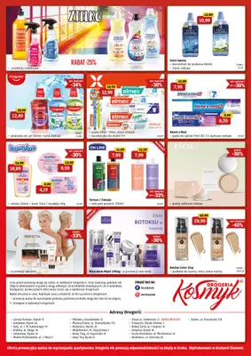 Drogeria Kosmyk - gazetka promocyjna Gazetka od poniedziałku 09.06 do poniedziałku 30.06 - strona 4 Drogeria Kosmyk - gazetka promocyjna Gazetka od poniedziałku 09.06 do poniedziałku 30.06 - strona 4