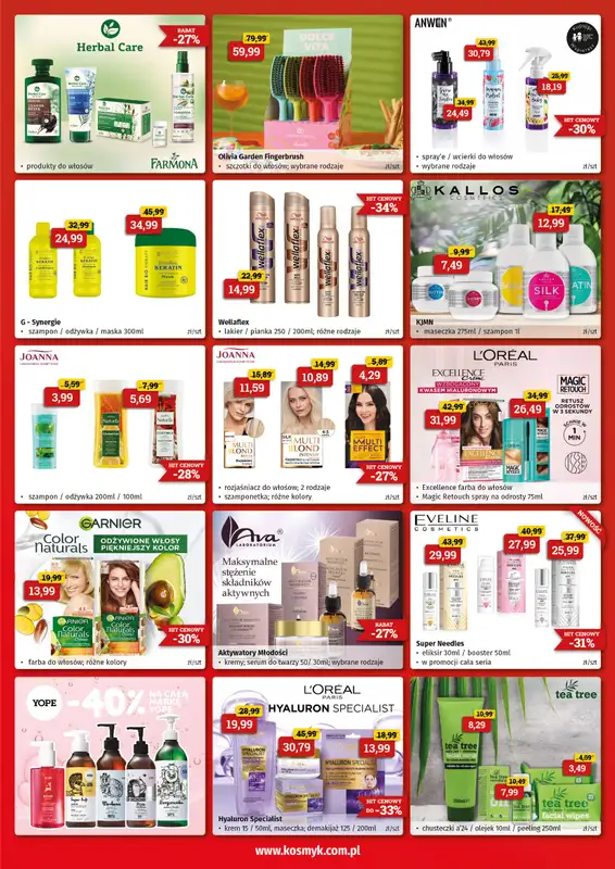 Drogeria Kosmyk - gazetka promocyjna Gazetka od poniedziałku 09.06 do poniedziałku 30.06 - strona 3