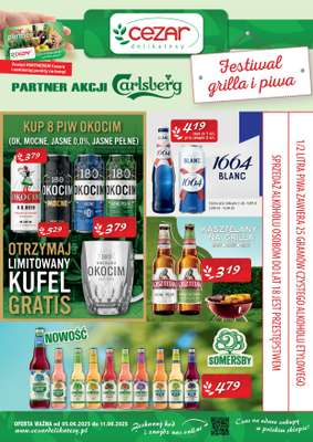 CEZAR Delikatesy - gazetka promocyjna Gazetka od poniedziałku 09.06 do środy 11.06