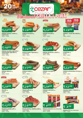 CEZAR Delikatesy - gazetka promocyjna Gazetka od poniedziałku 09.06 do środy 11.06 - strona 3 CEZAR Delikatesy - gazetka promocyjna Gazetka od poniedziałku 09.06 do środy 11.06 - strona 3
