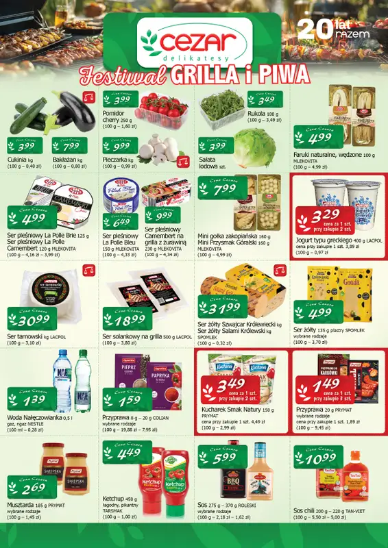 CEZAR Delikatesy - gazetka promocyjna Gazetka od poniedziałku 09.06 do środy 11.06 - strona 4
