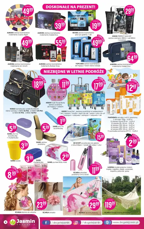 Drogerie Jasmin - gazetka promocyjna Gazetka od poniedziałku 09.06 do poniedziałku 30.06 - strona 6