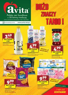 Avita - gazetka promocyjna Gazetka od środy 11.06 do wtorku 17.06 Avita - gazetka promocyjna Gazetka od środy 11.06 do wtorku 17.06
