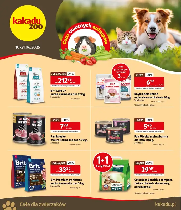 KAKADU - gazetka promocyjna Gazetka od wtorku 10.06 do soboty 21.06