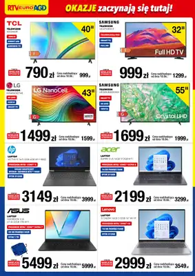 RTV EURO AGD - gazetka promocyjna WIELKIE OTWARCIE! PH S1 OPOCZNO od soboty 14.06 do wtorku 17.06 - strona 2 RTV EURO AGD - gazetka promocyjna WIELKIE OTWARCIE! PH S1 OPOCZNO od soboty 14.06 do wtorku 17.06 - strona 2