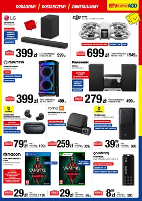 RTV EURO AGD - gazetka promocyjna WIELKIE OTWARCIE! PH S1 OPOCZNO od soboty 14.06 do wtorku 17.06 - strona 3 RTV EURO AGD - gazetka promocyjna WIELKIE OTWARCIE! PH S1 OPOCZNO od soboty 14.06 do wtorku 17.06 - strona 3