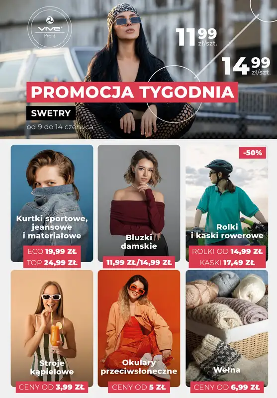 Vive Profit - gazetka promocyjna Gazetka od środy 11.06 do poniedziałku 30.06 - strona 4
