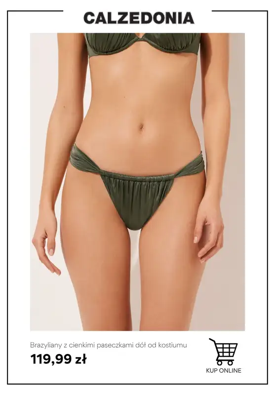 Calzedonia - gazetka promocyjna Kolekcja błyszczących bikini od wtorku 10.06  - strona 10