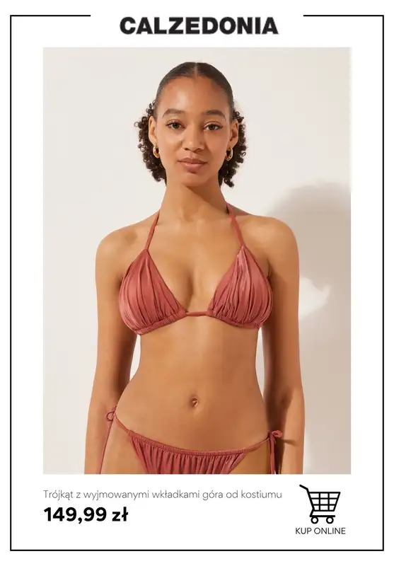 Calzedonia - gazetka promocyjna Kolekcja błyszczących bikini od wtorku 10.06  - strona 13