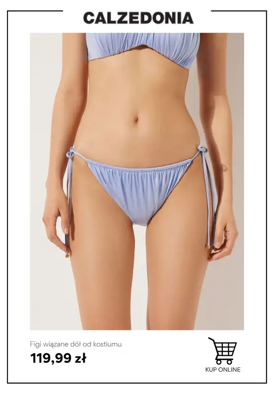 Calzedonia - gazetka promocyjna Kolekcja błyszczących bikini od wtorku 10.06  - strona 8