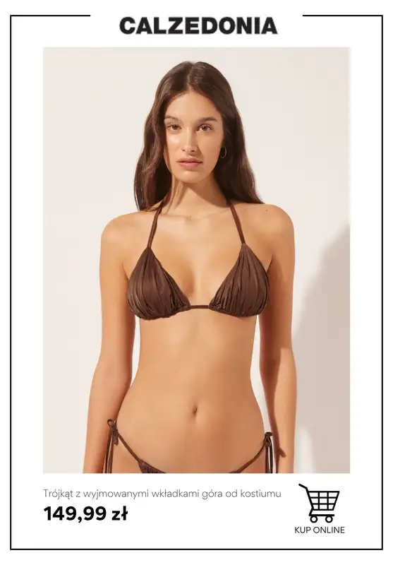 Calzedonia - gazetka promocyjna Kolekcja błyszczących bikini od wtorku 10.06  - strona 7