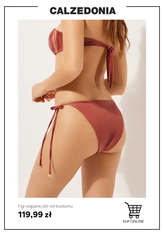 Calzedonia - gazetka promocyjna Kolekcja błyszczących bikini od wtorku 10.06  - strona 12