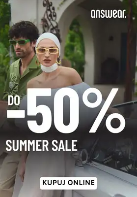 Answear - gazetka promocyjna Do -50% summer sale od wtorku 10.06 do środy 25.06