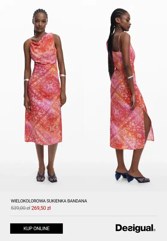 Desigual - gazetka promocyjna Do -50% na wszystko od wtorku 10.06  - strona 5