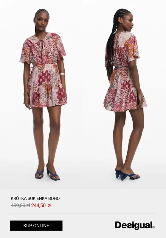 Desigual - gazetka promocyjna Do -50% na wszystko od wtorku 10.06  - strona 2