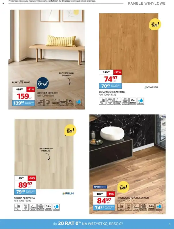 Komfort - gazetka promocyjna Gazetka od środy 11.06 do wtorku 15.07 - strona 5