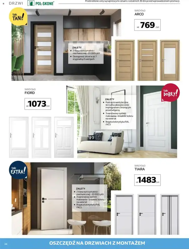 Komfort - gazetka promocyjna Gazetka od środy 11.06 do wtorku 15.07 - strona 34