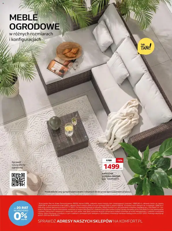 Komfort - gazetka promocyjna Gazetka od środy 11.06 do wtorku 15.07 - strona 44