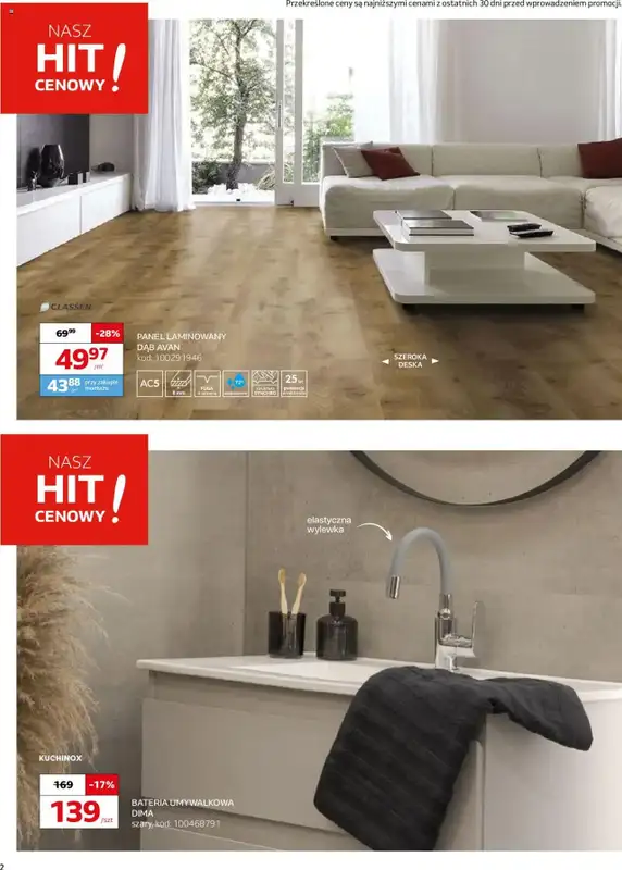 Komfort - gazetka promocyjna Gazetka od środy 11.06 do wtorku 15.07 - strona 2