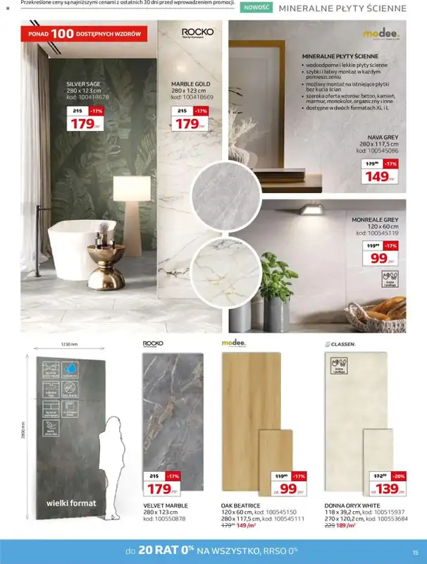 Komfort - gazetka promocyjna Gazetka od środy 11.06 do wtorku 15.07 - strona 15