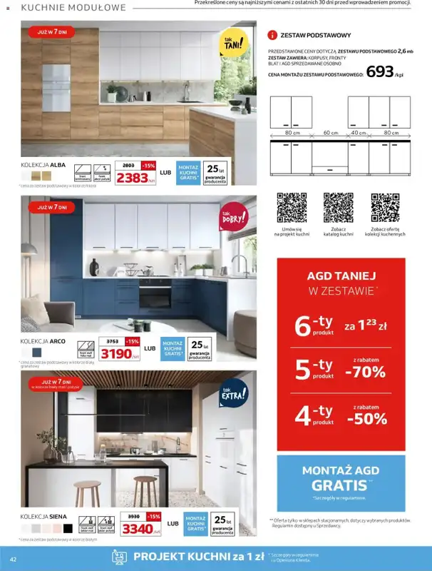 Komfort - gazetka promocyjna Gazetka od środy 11.06 do wtorku 15.07 - strona 42