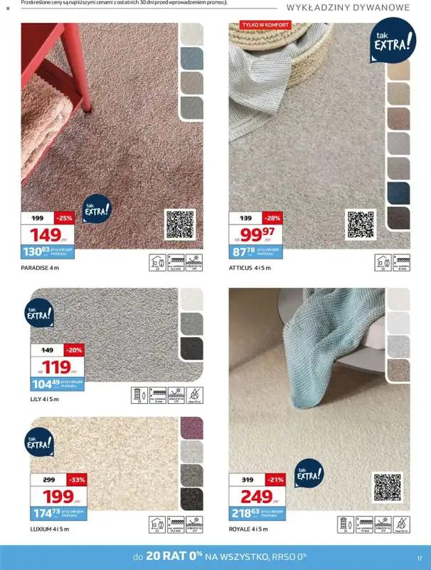 Komfort - gazetka promocyjna Gazetka od środy 11.06 do wtorku 15.07 - strona 17
