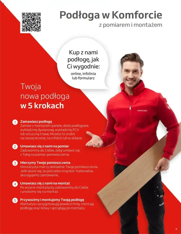 Komfort - gazetka promocyjna Gazetka od środy 11.06 do wtorku 15.07 - strona 11