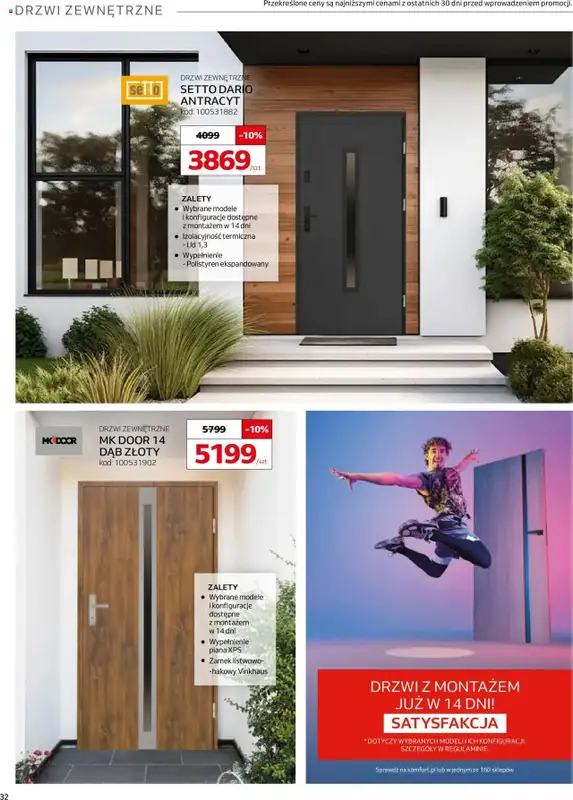 Komfort - gazetka promocyjna Gazetka od środy 11.06 do wtorku 15.07 - strona 32