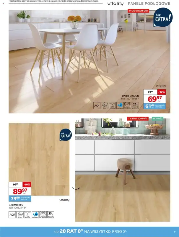 Komfort - gazetka promocyjna Gazetka od środy 11.06 do wtorku 15.07 - strona 7