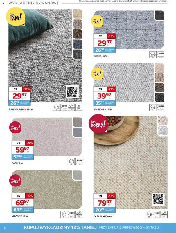 Komfort - gazetka promocyjna Gazetka od środy 11.06 do wtorku 15.07 - strona 16