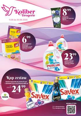 Drogerie Koliber - gazetka promocyjna Gazetka od środy 11.06 do poniedziałku 30.06