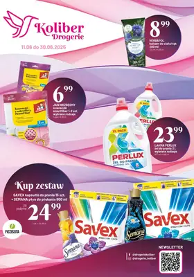 Drogerie Koliber - gazetka promocyjna Gazetka od środy 11.06 do poniedziałku 30.06