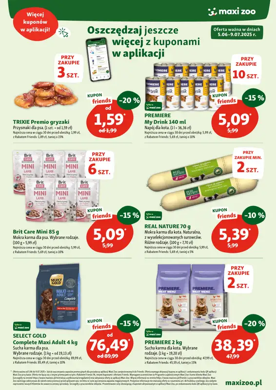 MAXI ZOO - gazetka promocyjna Maxi Zoo - Wszystko dla Twojego pupila od czwartku 12.06 do środy 09.07 - strona 7