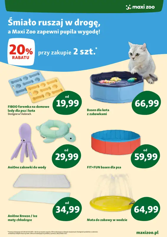 MAXI ZOO - gazetka promocyjna Maxi Zoo - Wszystko dla Twojego pupila od czwartku 12.06 do środy 09.07 - strona 3