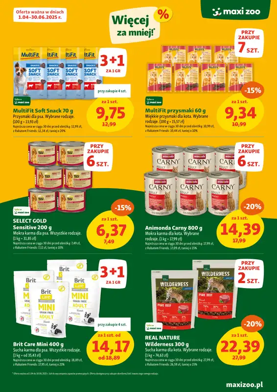 MAXI ZOO - gazetka promocyjna Maxi Zoo - Wszystko dla Twojego pupila od czwartku 12.06 do środy 09.07 - strona 9