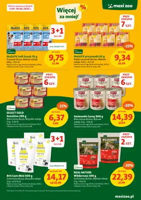 MAXI ZOO - gazetka promocyjna Maxi Zoo - Wszystko dla Twojego pupila od czwartku 12.06 do środy 09.07 - strona 9 MAXI ZOO - gazetka promocyjna Maxi Zoo - Wszystko dla Twojego pupila od czwartku 12.06 do środy 09.07 - strona 9