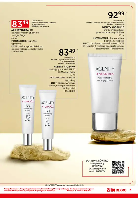 Ziko Dermo - gazetka promocyjna Gazetka od czwartku 12.06 do środy 25.06 - strona 3