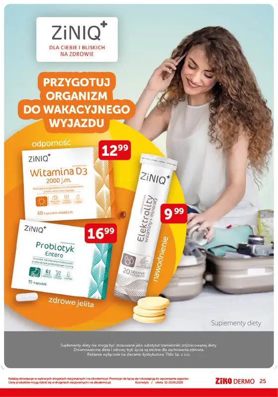 Ziko Dermo - gazetka promocyjna Gazetka od czwartku 12.06 do środy 25.06 - strona 25