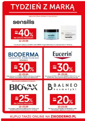 Ziko Dermo - gazetka promocyjna Gazetka od czwartku 12.06 do środy 25.06 - strona 26