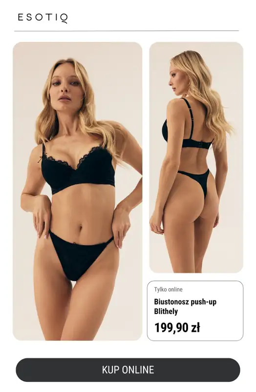 Esotiq - gazetka promocyjna Biustonosze 3 za 2 od czwartku 12.06 do poniedziałku 30.06 - strona 3