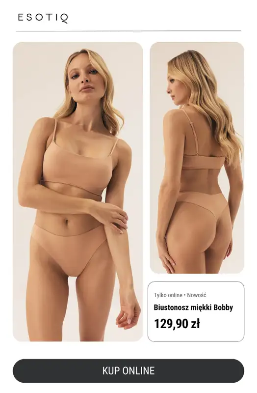 Esotiq - gazetka promocyjna Biustonosze 3 za 2 od czwartku 12.06 do poniedziałku 30.06 - strona 6