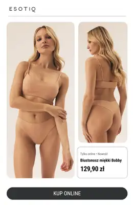 Esotiq - gazetka promocyjna Biustonosze 3 za 2 od czwartku 12.06 do poniedziałku 30.06 - strona 6 Esotiq - gazetka promocyjna Biustonosze 3 za 2 od czwartku 12.06 do poniedziałku 30.06 - strona 6